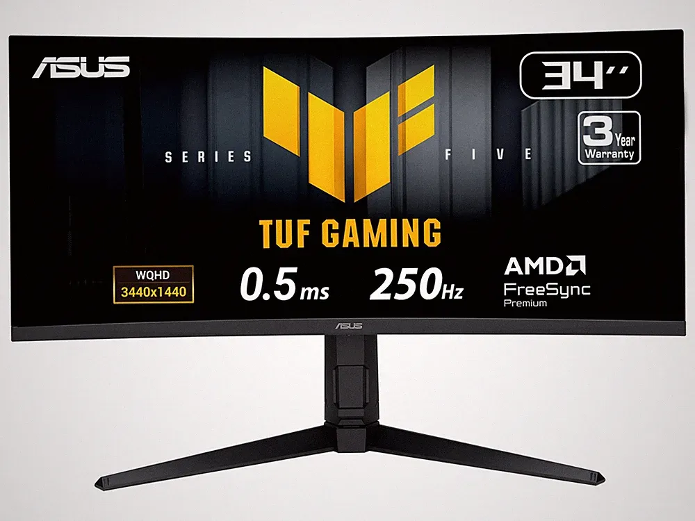 TUF VG34WQML5A 34" Class UW-QHD Curved Screen Gaming LED Monitor - 21:9