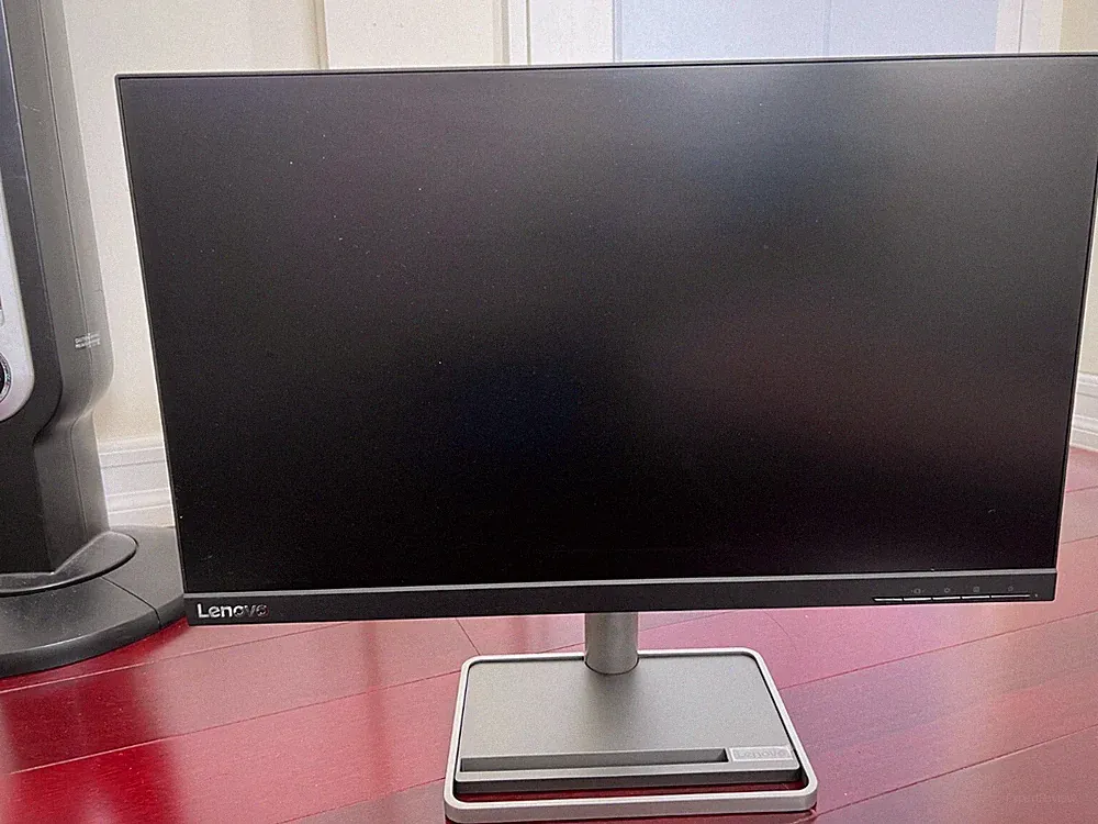 TWO MONITORS FOR SALE: Lenovo 24" QHD Monitors (2560 x 1440p) 75Hz Refresh Rates
