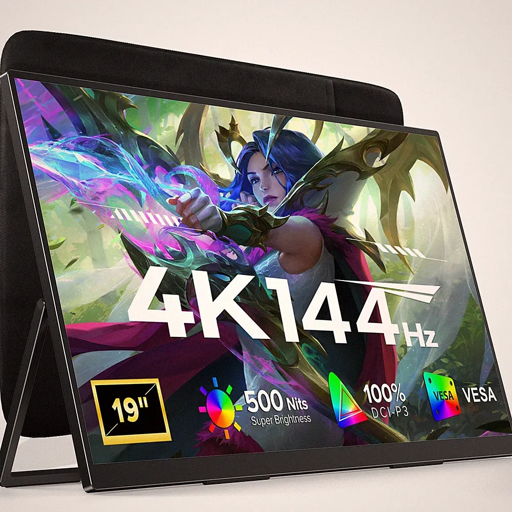 UColor 19 Apex 4K 144Hz Portable Gaming Monitor 19" Display For Gaming Consoles