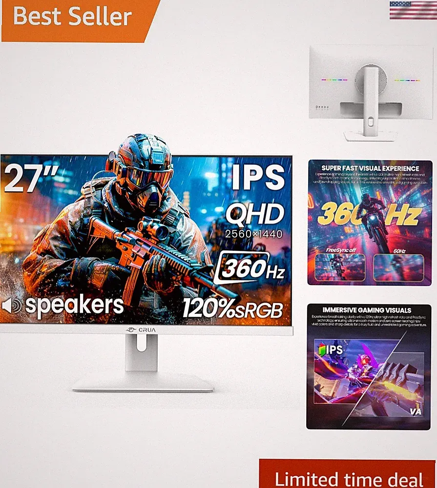 gaming monitor 360+hz curved