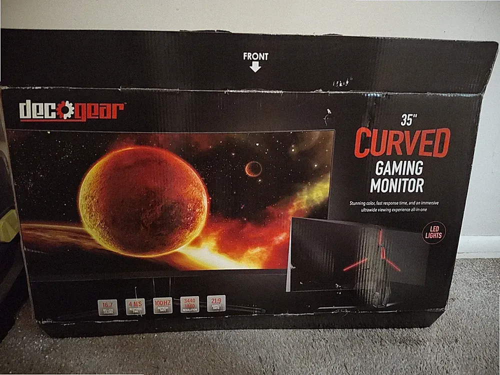 Ultra Wide Monitor 35 "