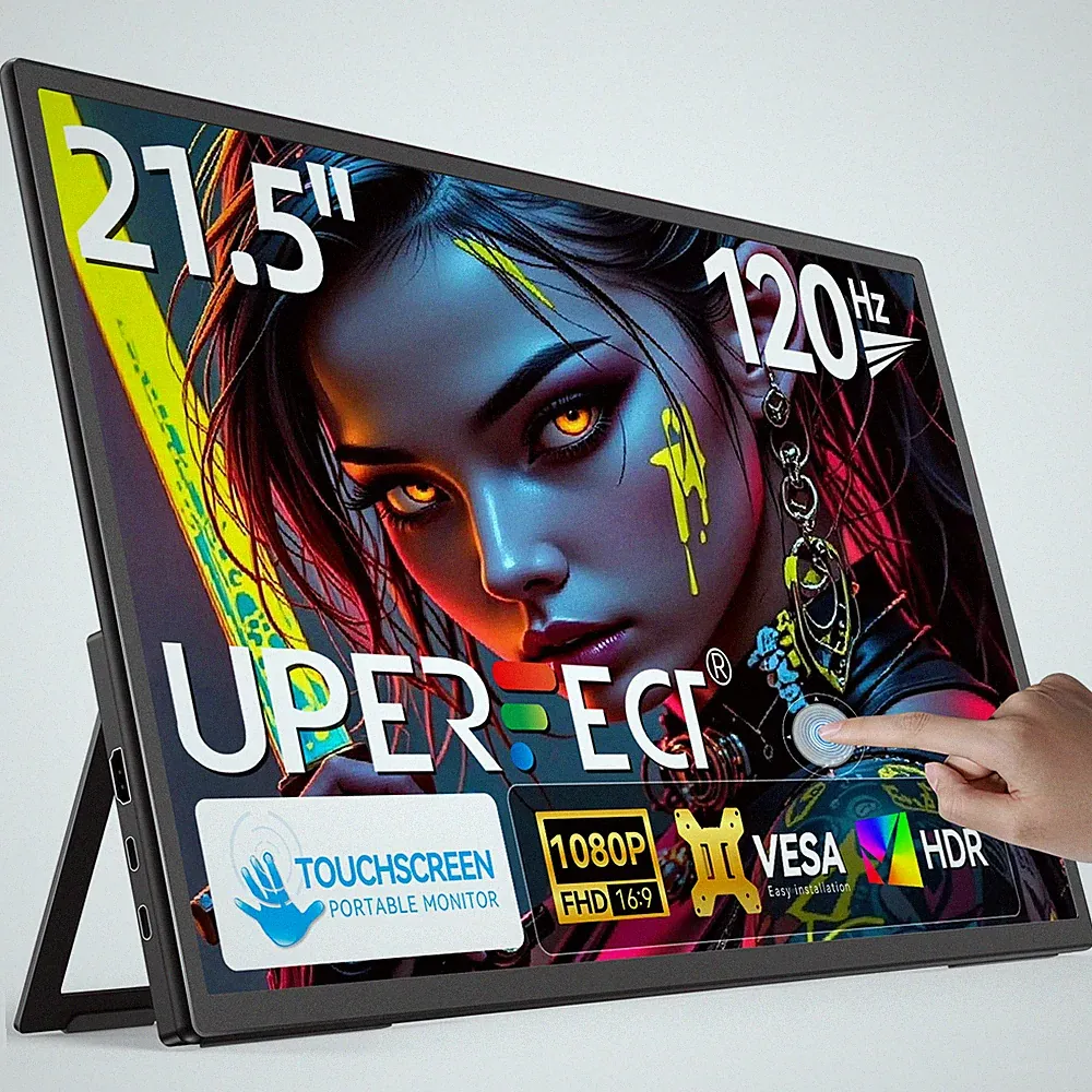 UMax 21 Touch - 21.5 Inch 120Hz Touchscreen Computer Monitor Touchscreen 1080P