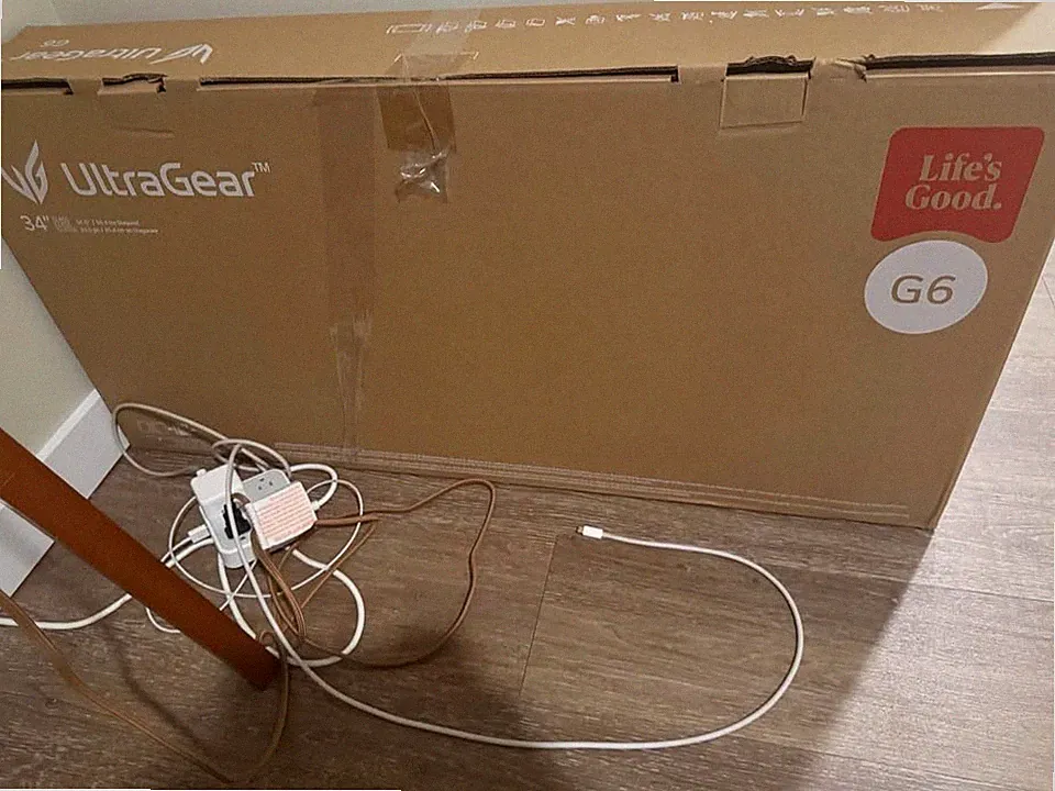 Un-opened LG 34G630A-B 34-Inch Ultragear(3440 x 1440) Curved Gaming Monitor