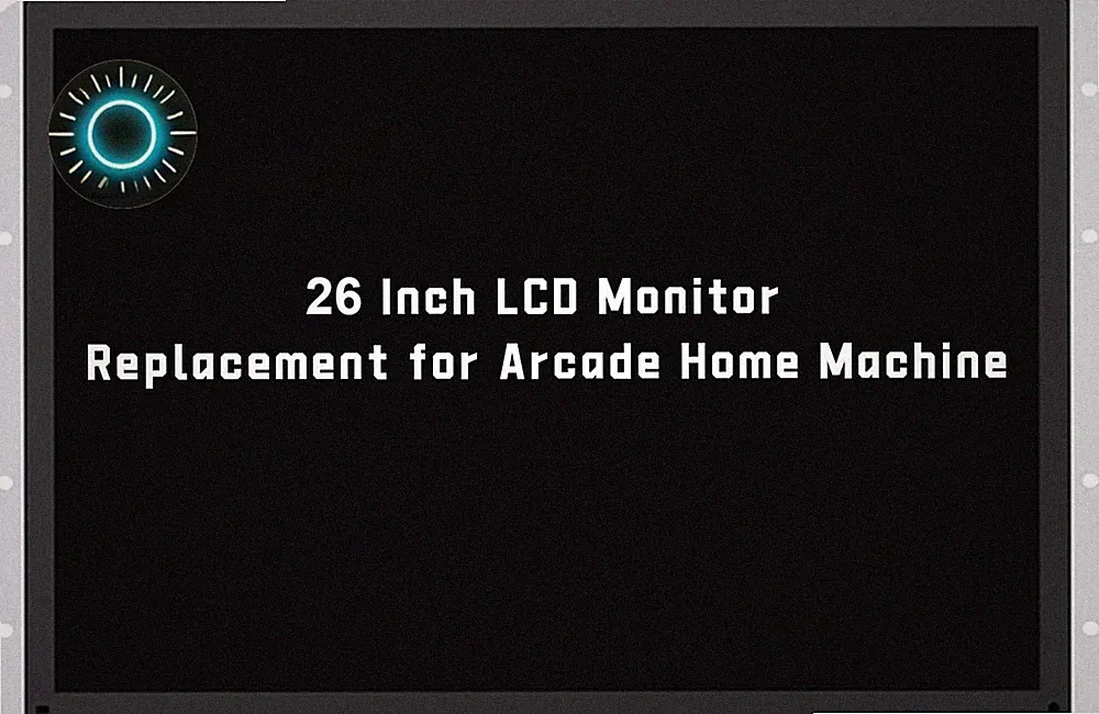 UNICO 26 inch Arcade Monitor 4:3 Ratio LCD Gaming Monitor for HDMI/VGA/CGA/E...