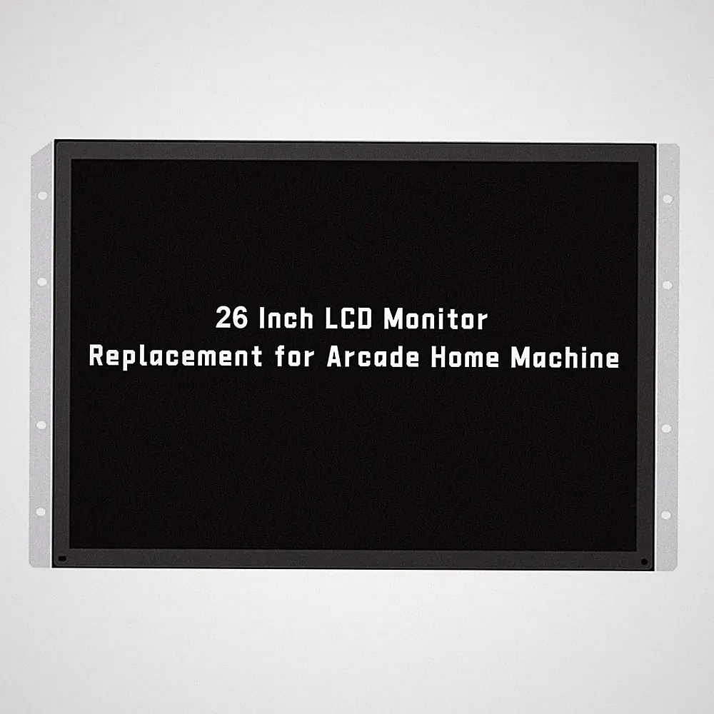 UNICO 26 inch Arcade Monitor 4:3 Ratio LCD Gaming Monitor for HDMI/VGA/CGA/E...