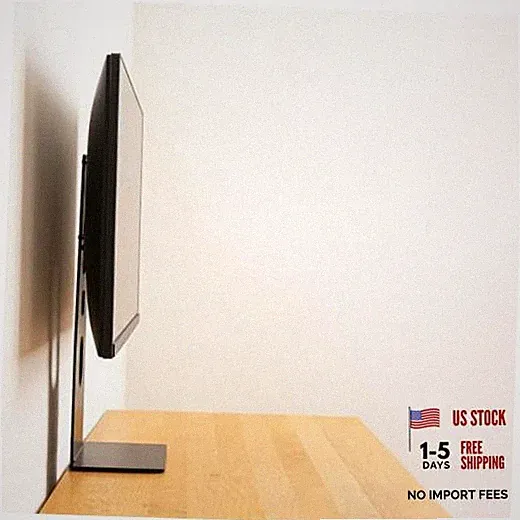 Universal Low Profile Single Screen Computer Desktop Gaming Monitor Black