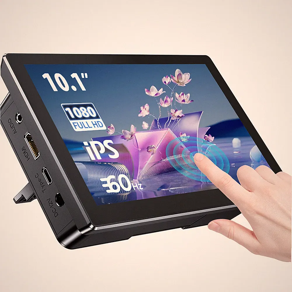 UPERFECT 10.1" 1920x1200 Portable Touchscreen Monitor HDMI For Raspberry Pi