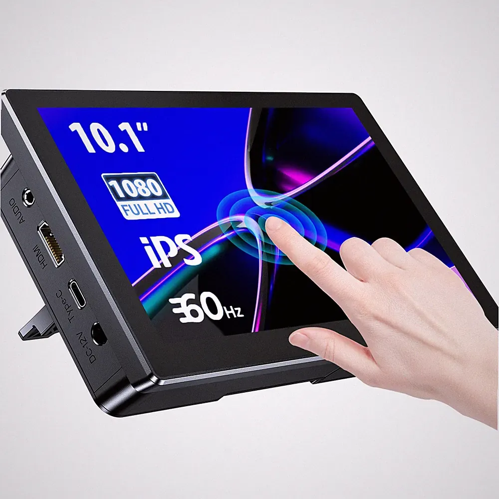 UPERFECT 10.1" Portable Screen HDMI Touchscreen Monitor for Raspberry Pi 4/3/2