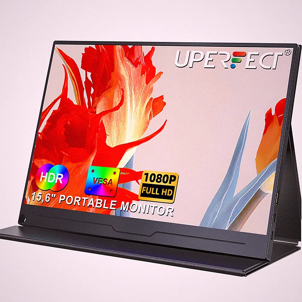 UPERFECT 15.6" 1080P Portable Gaming Monitor HDMI USB C w/VESA For SAMSUNG DEX