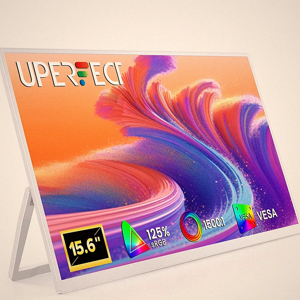 UPERFECT 15.6" 1080P Portable Monitor Travel Small Second Screen For Computer PC