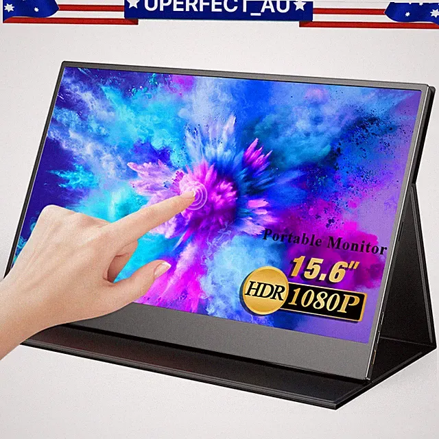UPERFECT 15.6'' 1920*1080 TouchUltra-light Portable Monitor Display For XBOX PS6
