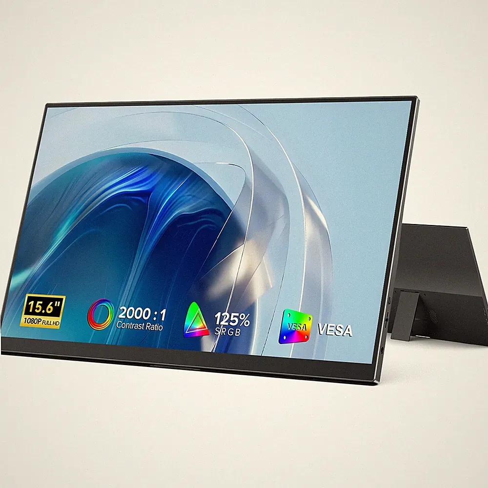 UPERFECT 15.6 Inch Portable Monitor 1920x1080 Gaming Monitor HDMI PC Monitor