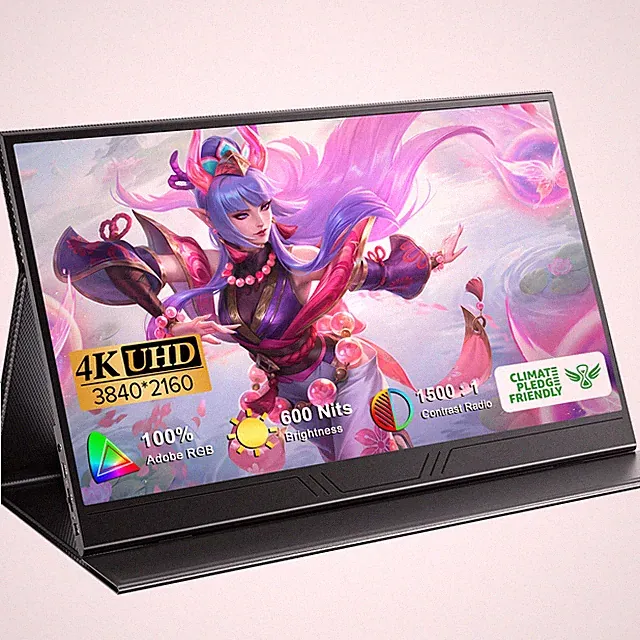 UPERFECT 15.6" Portable Monitor 4K LCD Display Extended Screen For Laptop PC PS5