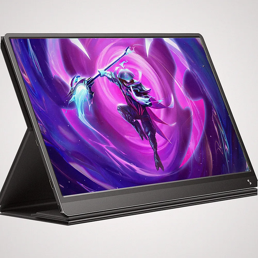 UPERFECT 15.6" Portable Monitor Touchscreen 1920*1080 FHD Battery Display 120Hz