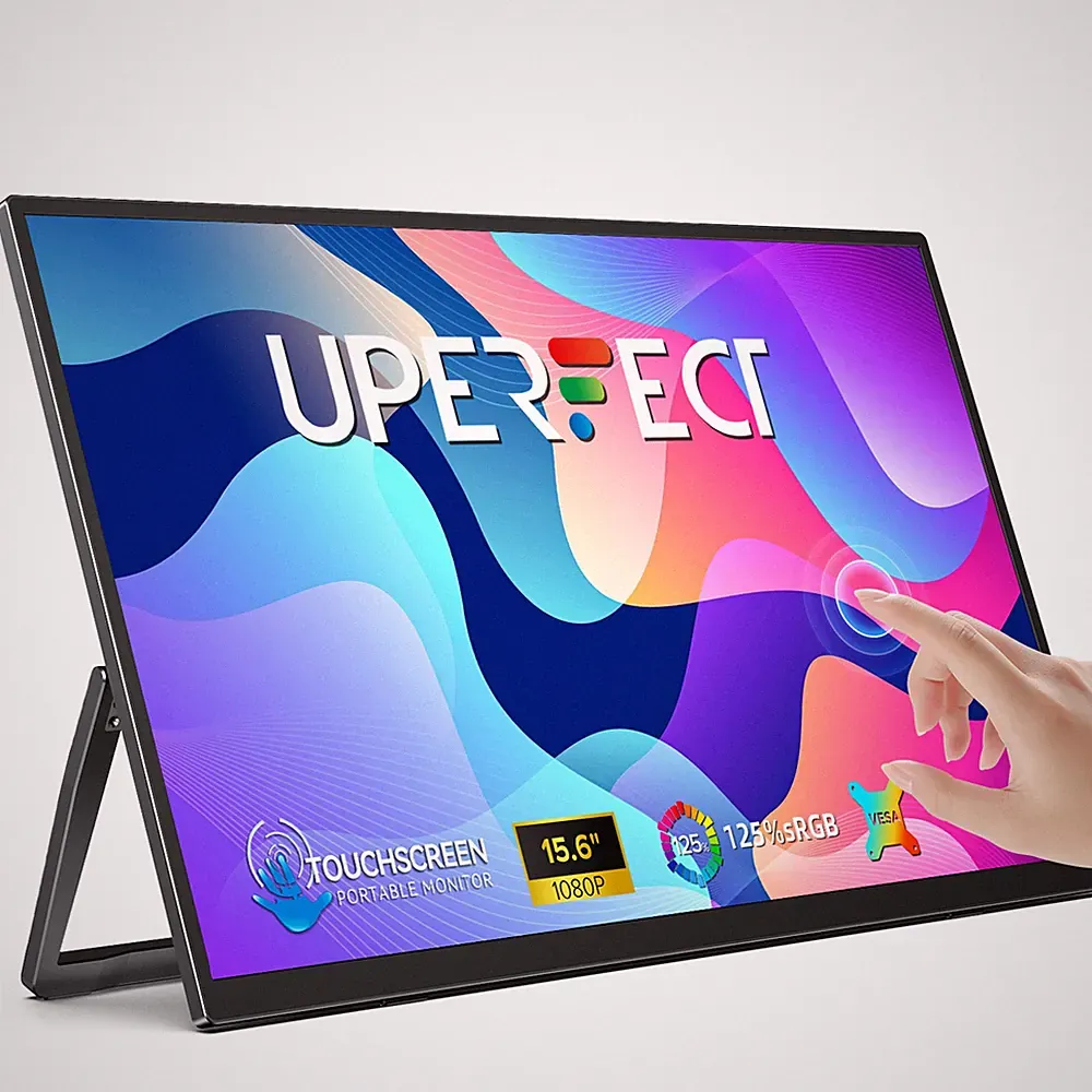 UPERFECT 15.6" Touchscreen Monitor 1920 * 1080 FHD Freestanding Portable Dispaly