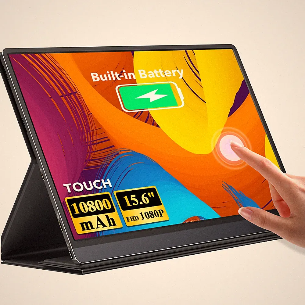 UPERFECT 15.6" Touchscreen Portable Monitor 1920x1080 120Hz Gaming Monitor USB C