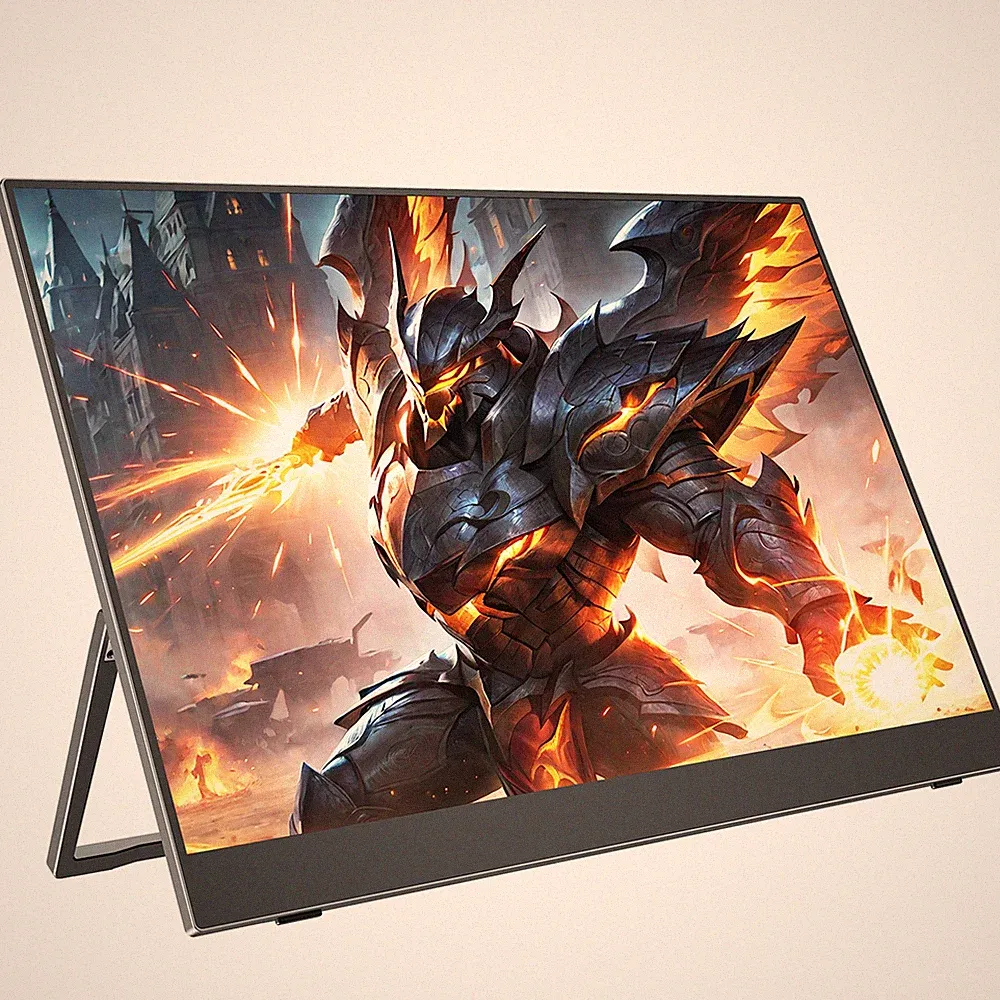 UPERFECT 16" 2K 144Hz Portable Monitor Gaming QHD Display Freestanding For Xbox