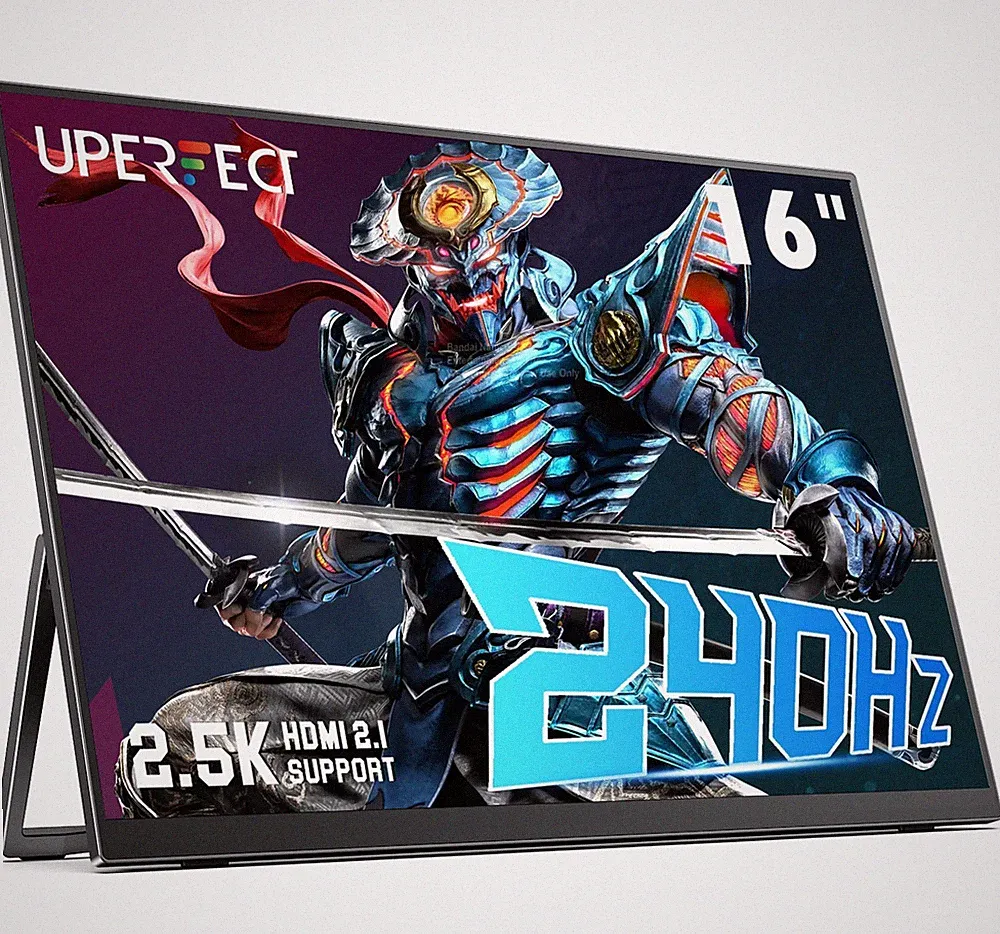 UPERFECT 16 Inch 2K Monitor 240Hz Gaming Monitor 2560x1600 Monitor USB C Monitor