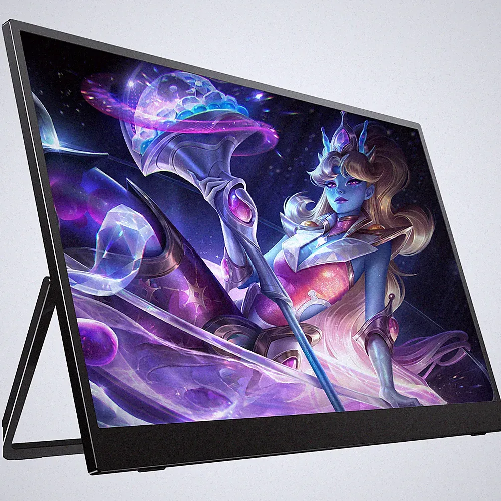 UPERFECT 17.3" 4K Portable Gaming Monitor 3840*2160 Game Display 16:9 HDMI USB C