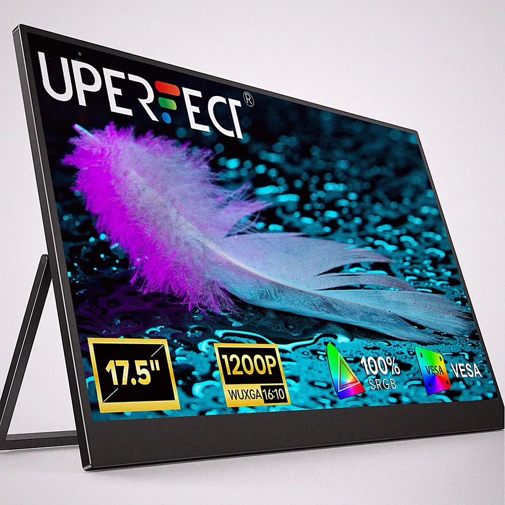 UPERFECT 17.5 Inch Portable Monitor Gaming Laptop External Screen 1920x1200