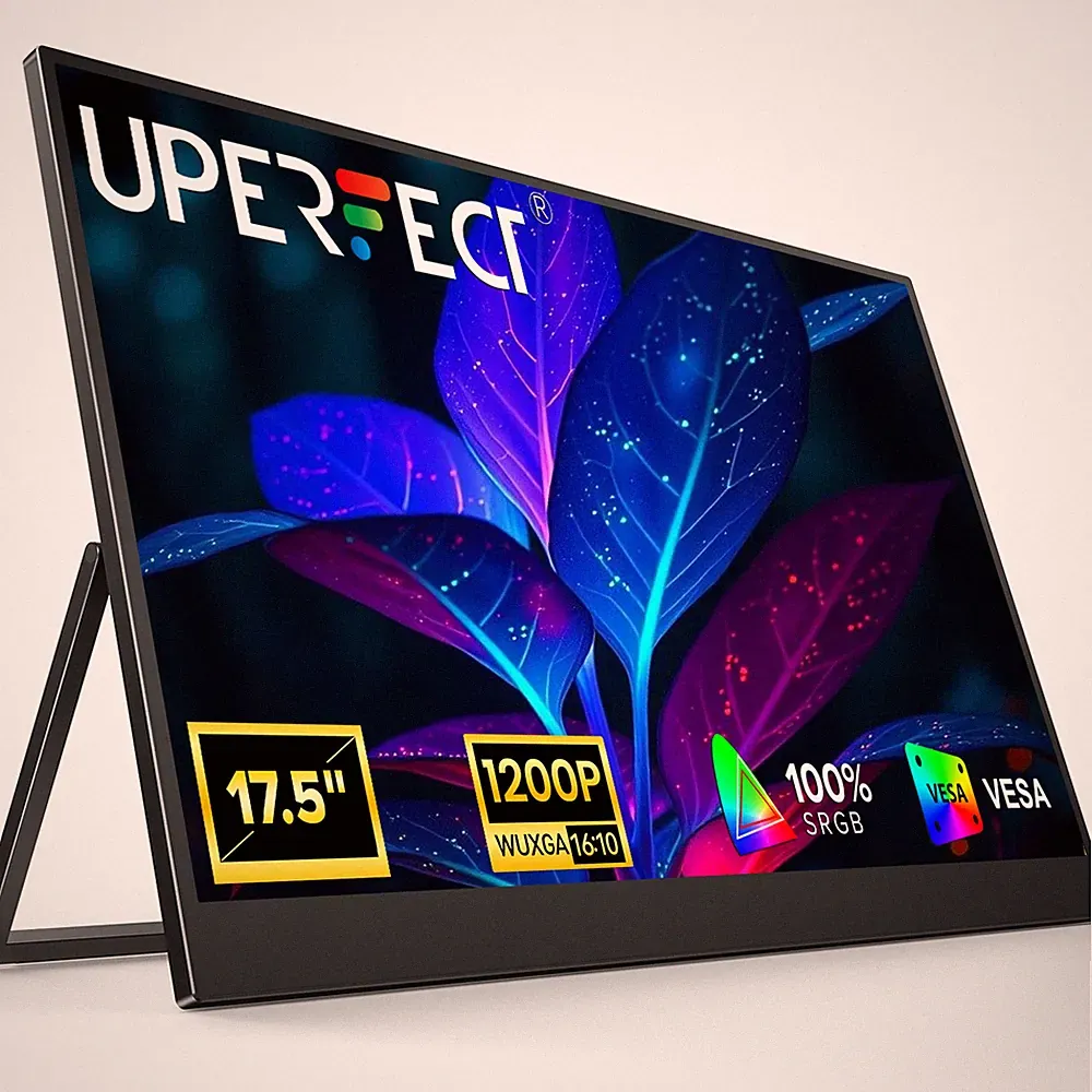 UPERFECT 17.5" Portable Monitor 2K Gaming Screen Matte Display QHD For Laptop PC