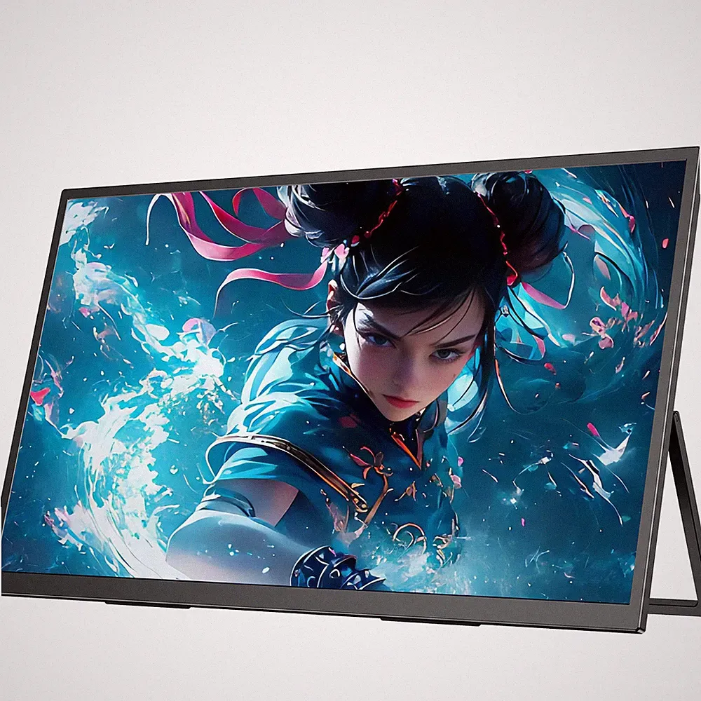 UPERFECT 18.5" 1080P 120Hz Portable Monitor Freestanding Display Screen Bracket