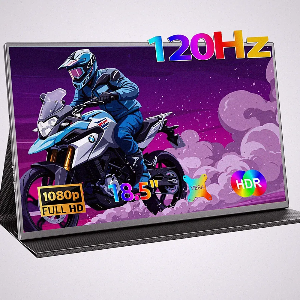 UPERFECT 18.5" 120Hz Portable Gaming Monitor 1080P FHD External Display For PS 5