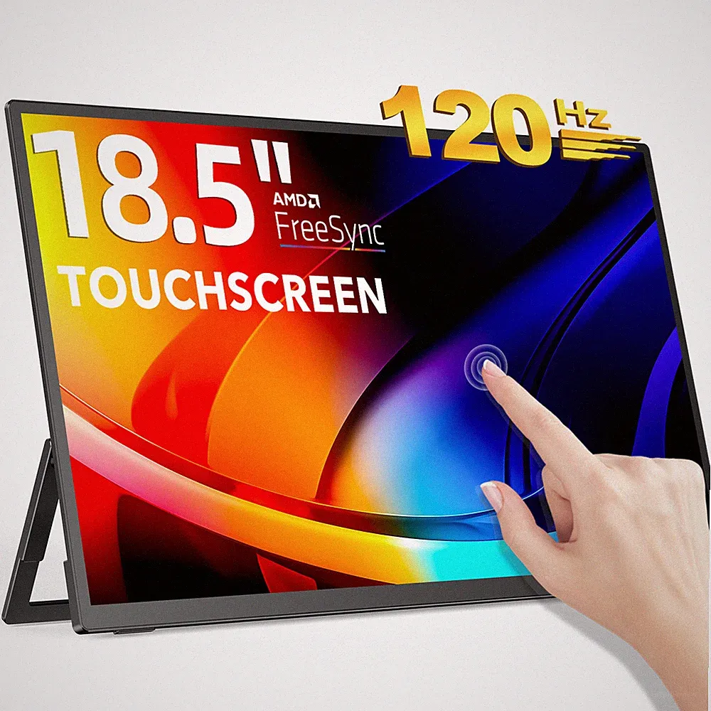 UPERFECT 18.5" Portable Monitor Touchscreen FHD 1080P Laptop Screen USB-C HDMI