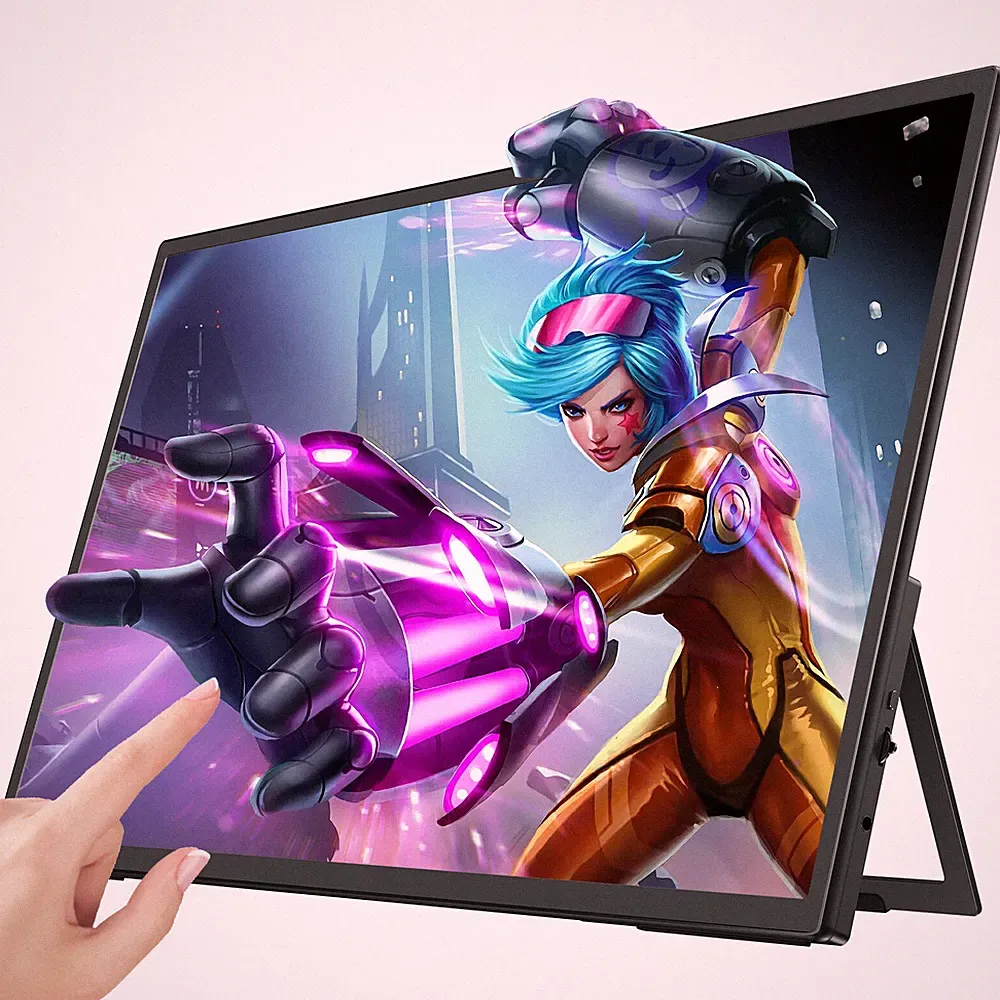 UPERFECT 21.5" Touchscreen Monitor 120Hz Gaming Monitor 1080P Portable Display