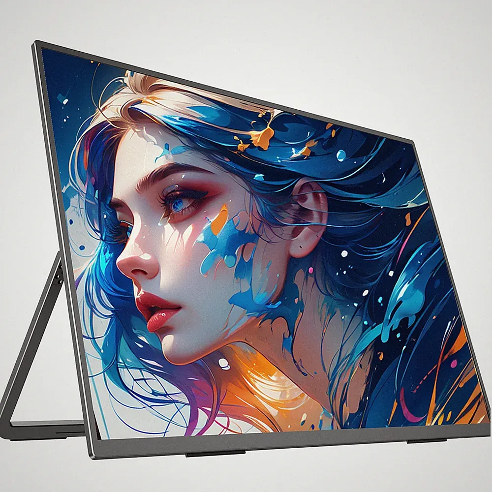 UPERFECT 23.8" Portabke Monitor 1080P 144Hz Screen w/ Adjustable Stand For PC