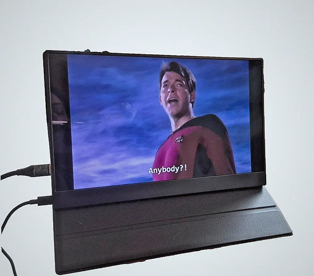 UPERFECT 4K OLED Portable Monitor 13.3" Travel Screen UHD 3840x2160 Display