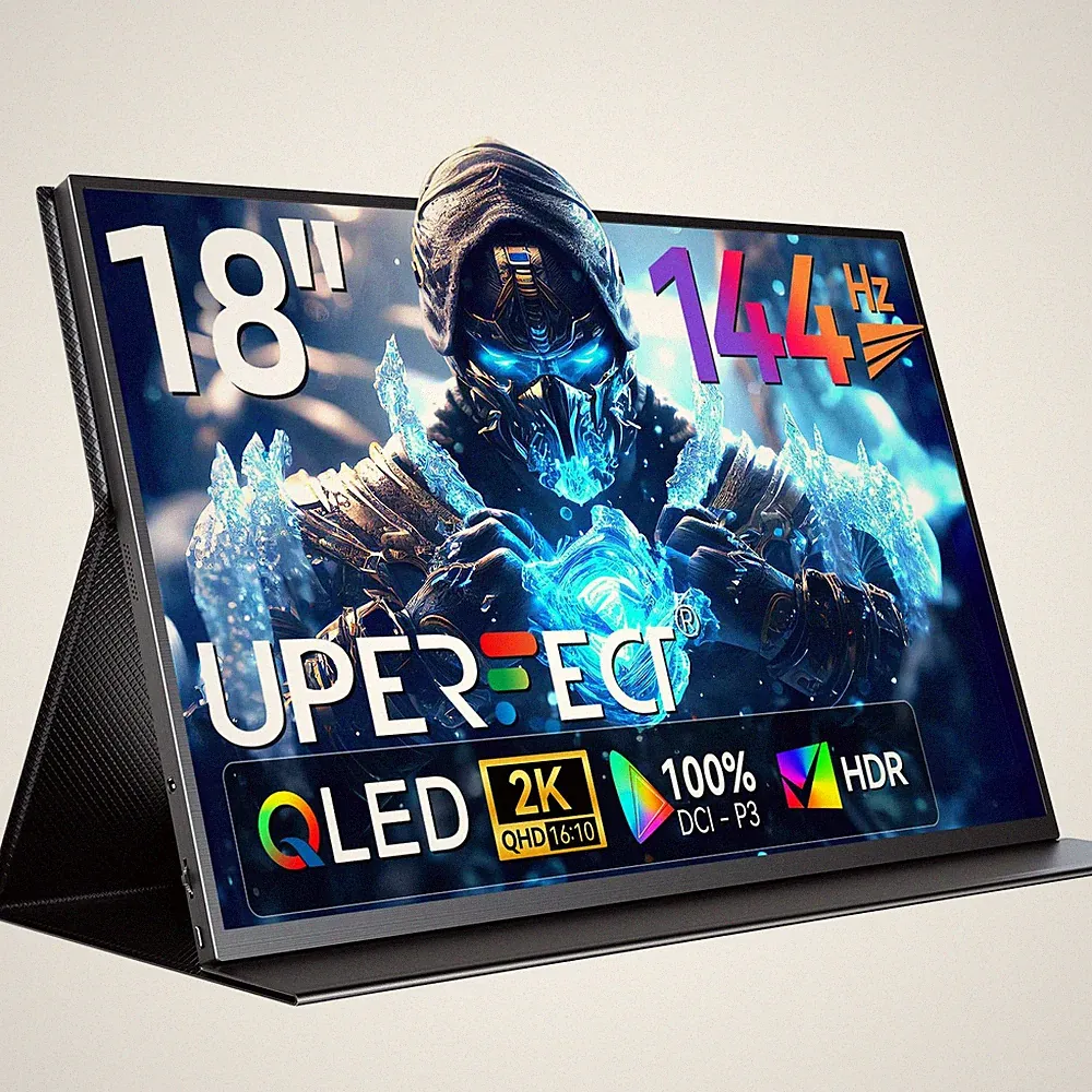 Uperfect M180K01 18 QLED Portable Monitor 2560x1600 144Hz