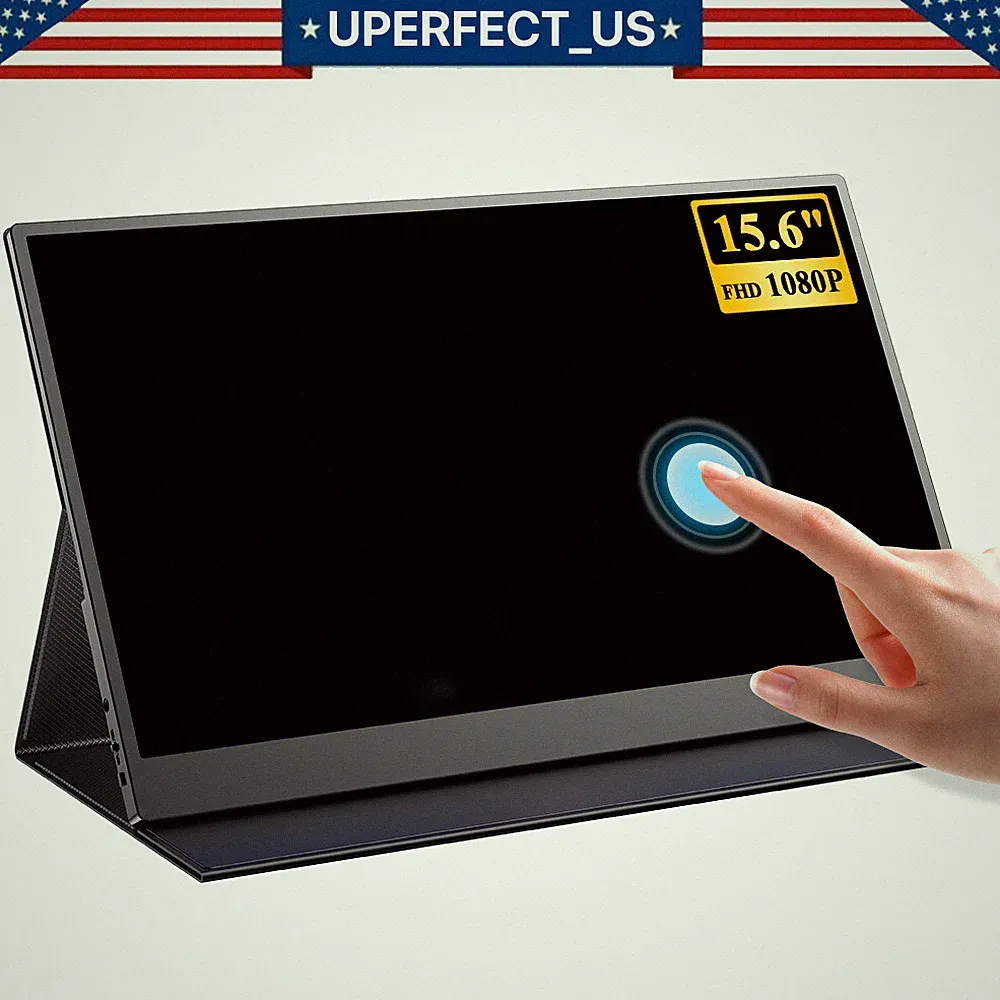 Uperfect Portable Touch Monitor 15.6" Full HD 1920*1080 Display Touchscreen Used