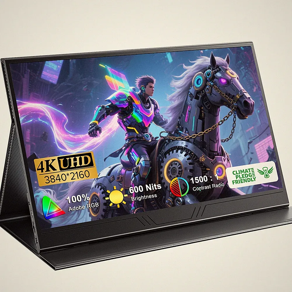 UPERFECT True 4K Portable Monitor 15.6" 3840*2160 UHD 100% Adobe RGB HDR Screen