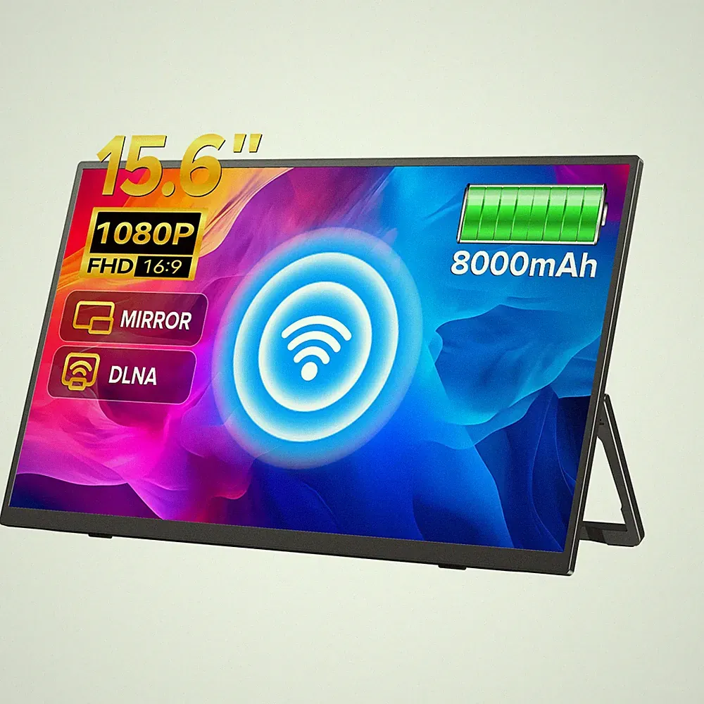 UPERFECT Wireless Portable Monitor Type C 15.6" IPS Screen Laptop Gaming Monitor