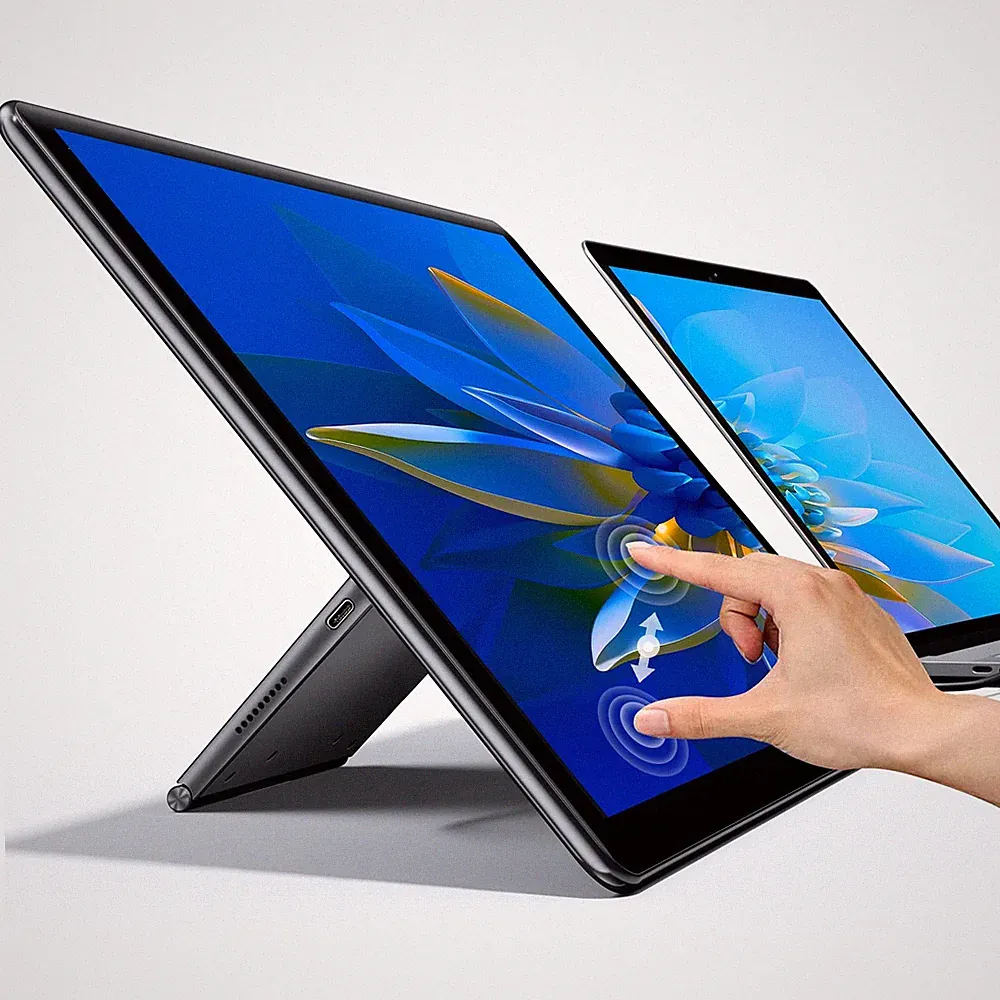 UPERFECT Y Portable Monitor Freestanding Touchscreen, 15.6''FHD 1080P IPS Screen