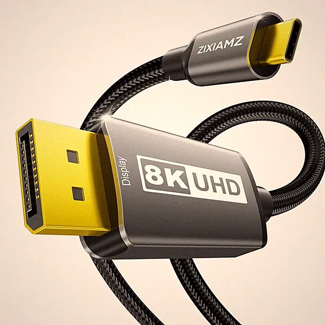 USB C to Display Port 1.4 Cable (8K@60Hz 4K@240Hz) 6FT for Laptop