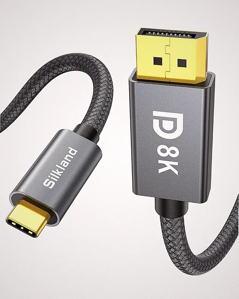 USB C to Displayport 1.4 Cable, 8K@60Hz 4K@240Hz 3.3FT