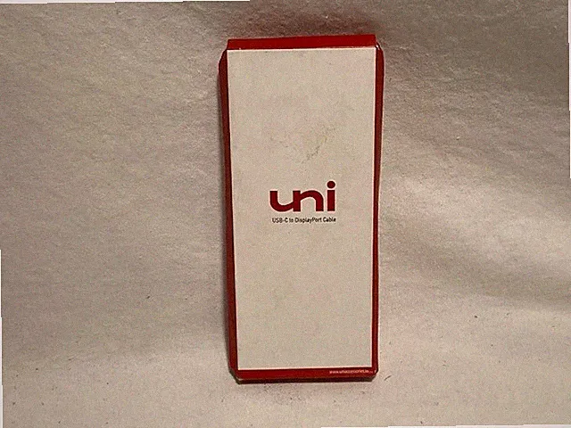 USB-C to DisplayPort Cable 4K 60Hz 3 ft. UNI - BRAND NEW - FAST SHIPPING