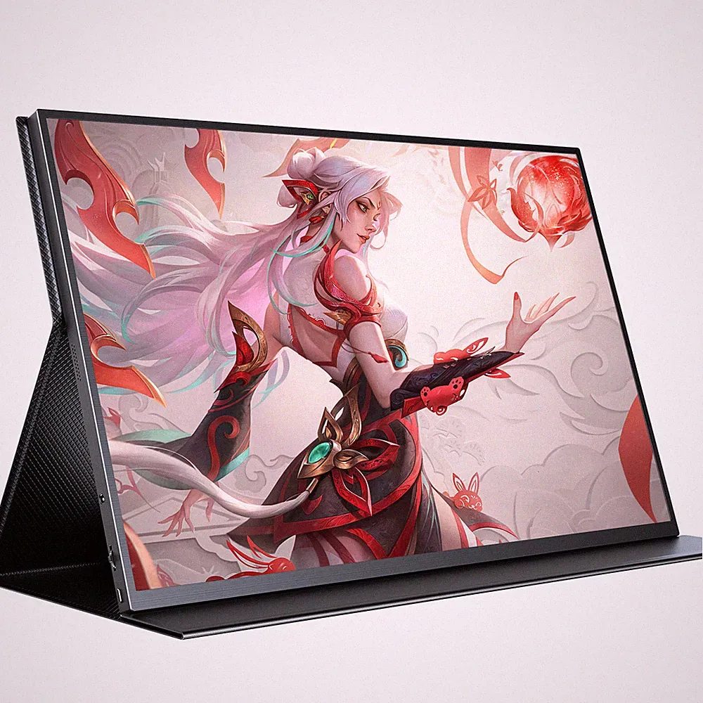 Used 18" UPERFECT Portable Monitor 2K 144Hz QHD Gaming Monitor Frameless Display