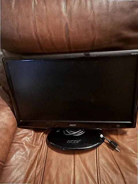 USED Acer 21" 1080P LCD Video Monitor Model H213H with VGA, DVI and HDMI inputs!