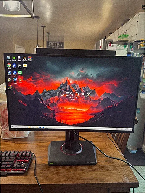 Used ASUS TUF Gaming VG279QM 27" Full HD 1920 x 1080 280hz 1ms Response Time