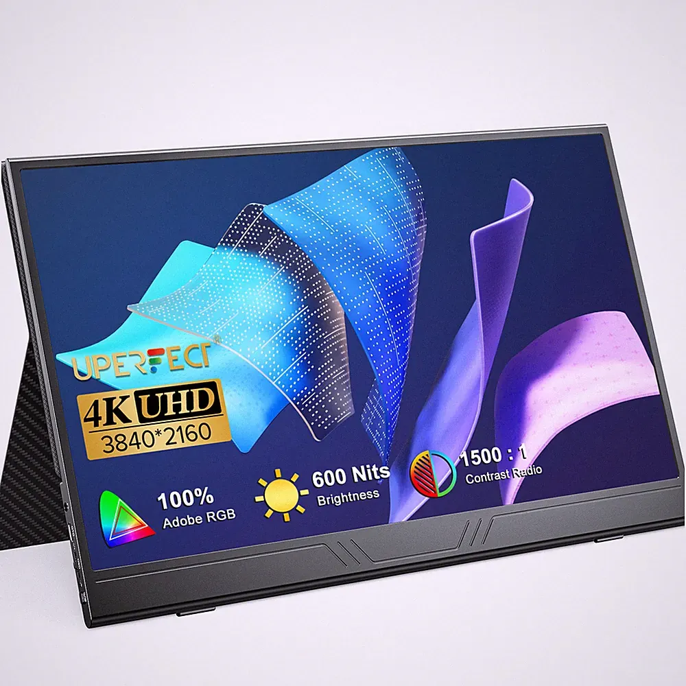 Used | UPERFECT 4K Portable Monitor 15.6" 100%Adobe RGB 600cd/m² UHD 3840x2160