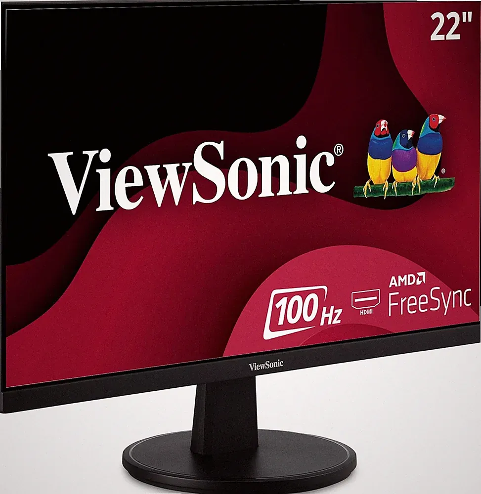 VA2247-MH 22 Inch 1080P Monitor, 100Hz Refresh Rate with Freesync for Smooth Wor