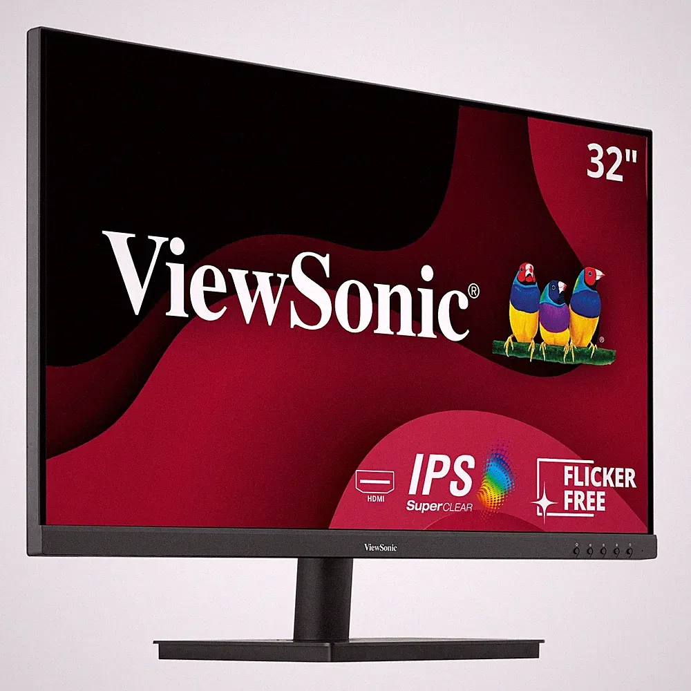 VA3209M 32 Inch 1080p Monitor, IPS Display with Thin Bezels for Productive Of...