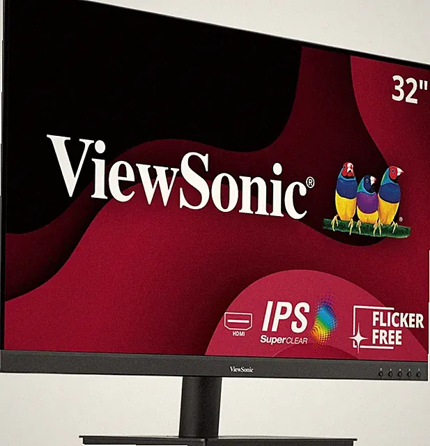 VA3209M 32 Inch 1080P Monitor, IPS Display with Thin Bezels for Productive Offic