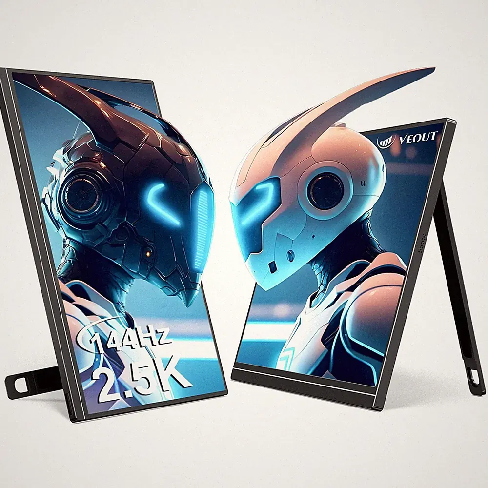 Veout 2.5K Portable Gaming Monitor with 144hz in 4 Colors - V1 Pro, 16inch 25...