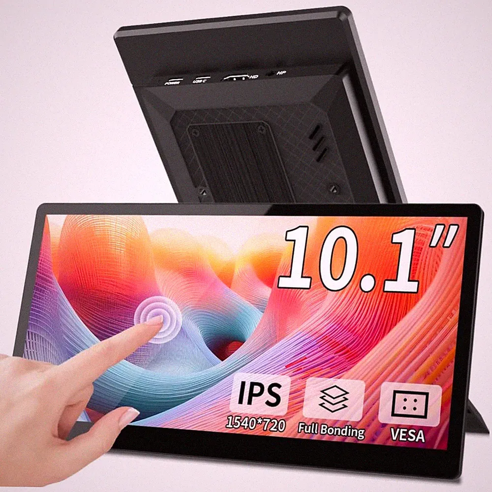 Versatile Connectivity 10.1" Secondary Display for PC Laptop