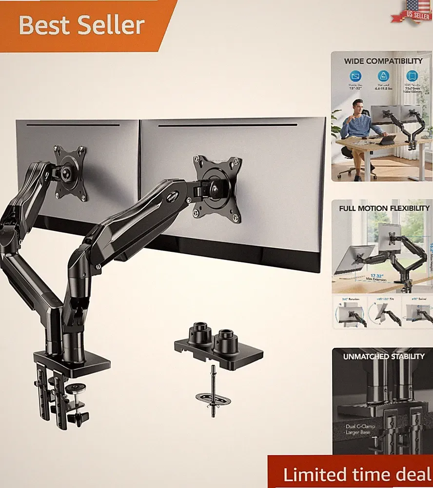 Versatile Gaming Monitor Mount - Supports 13-32 Inches with Cable Management