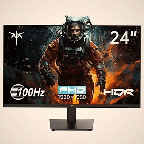 VGA H24V13 - KTC 24" COMPUTER MONITOR FULL HD 100HZ HDR10 FREESYNC HDMI